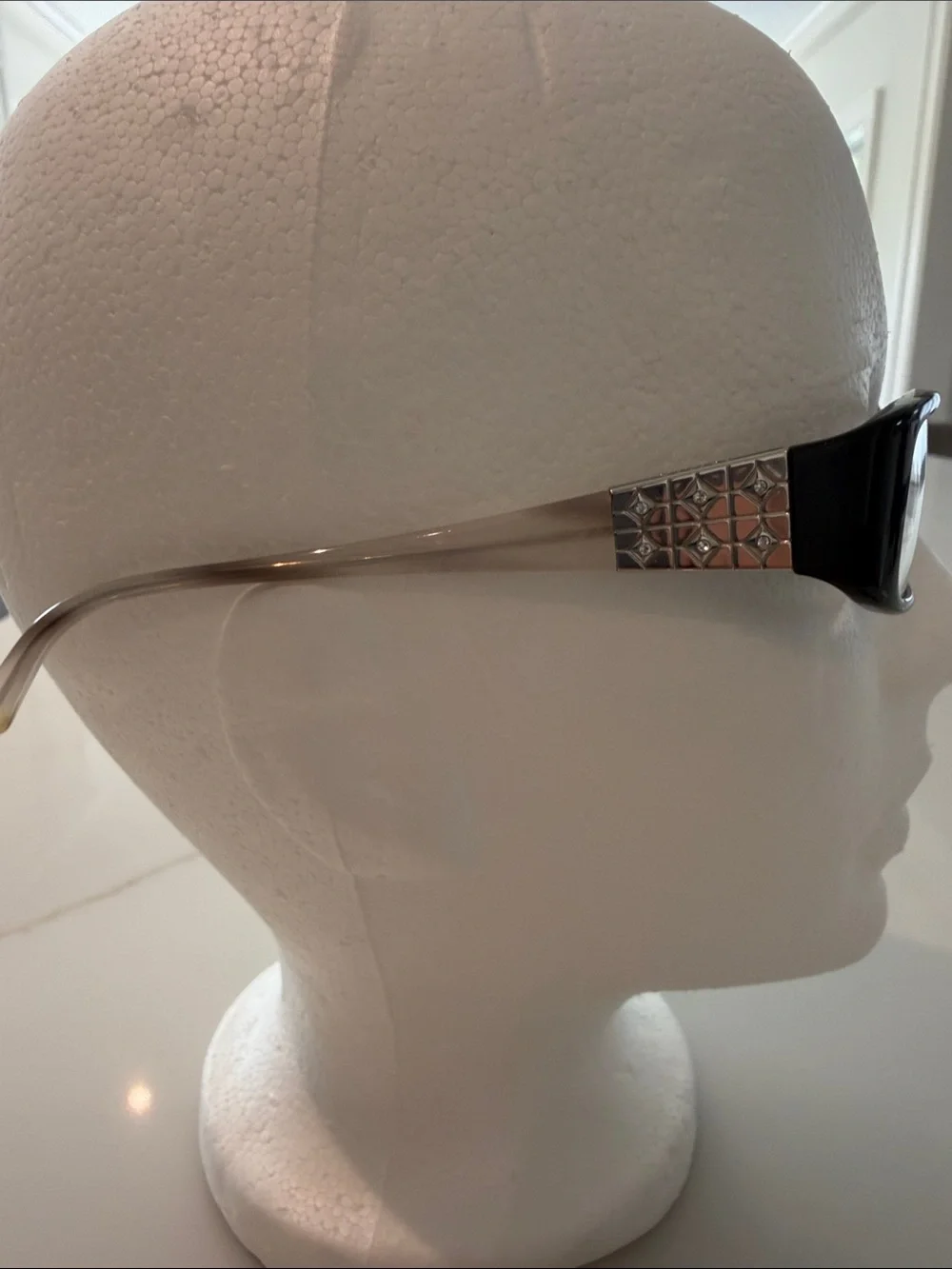 Escada Black Rectangular Glasses-made in Italy
